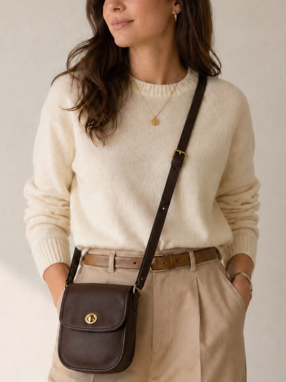 Coach Vintage Small Sidepack Crossbody USA Made